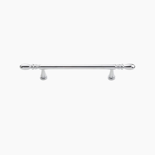 5" (128mm) Chrome Plated Brass Bar Cabinet Pull - VisitHardware