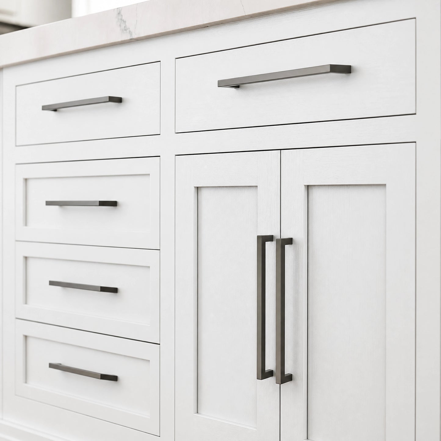 Gunmetal Cabinet Pulls - VisitHardware