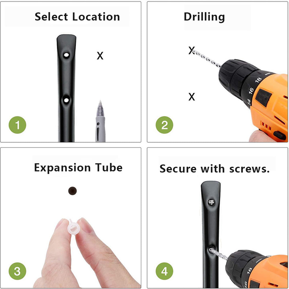 heavy duty garage wall hook for kayak and ladder storage install
