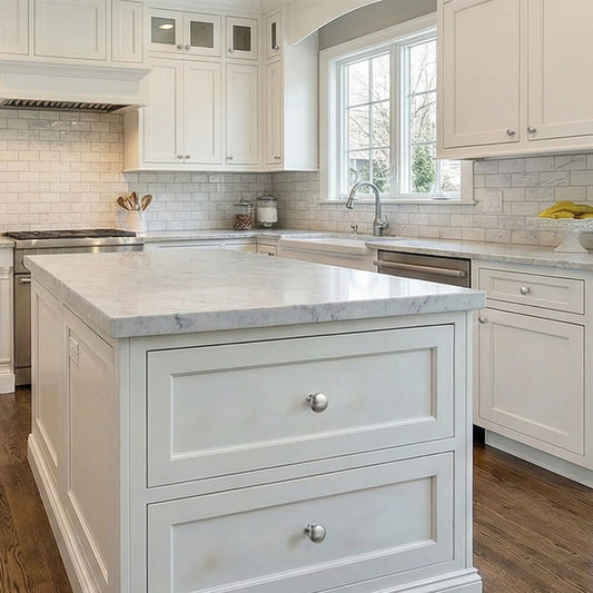 Polished Nickel Single Hole Cabinet Knobs