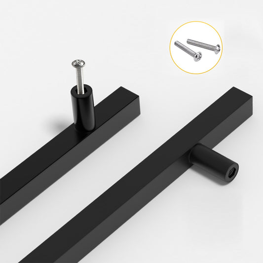 Square T-Bar Cabinet Pulls