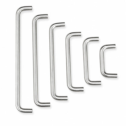 Modern Solid 304 Stainless Steel Wire Pulls - VisitHardware