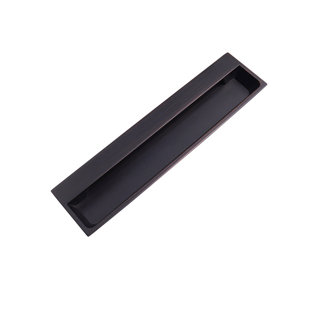 Antique Bronze Recessed Cabinet Pull - VisitHardware