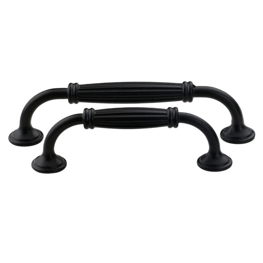 Black Bail Pull Cabinet Handles – Curved Aluminum Drawer Pulls - VisitHardware