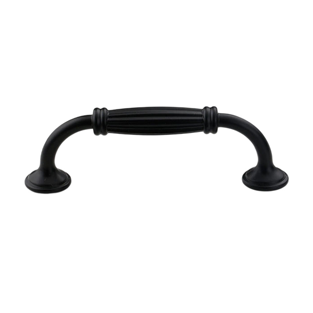 Black Bail Pull Cabinet Handles – Curved Aluminum Drawer Pull - VisitHardware