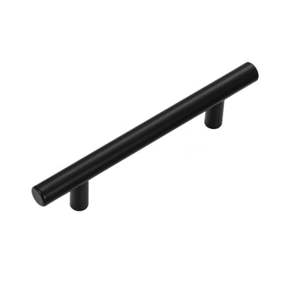 96mm Matte Black Stainless Steel Bar Pull - VisitHardware