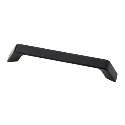 5”(128mm) Black Straight Bar Cabinet Pull Flat Bar Handle - VisitHardware