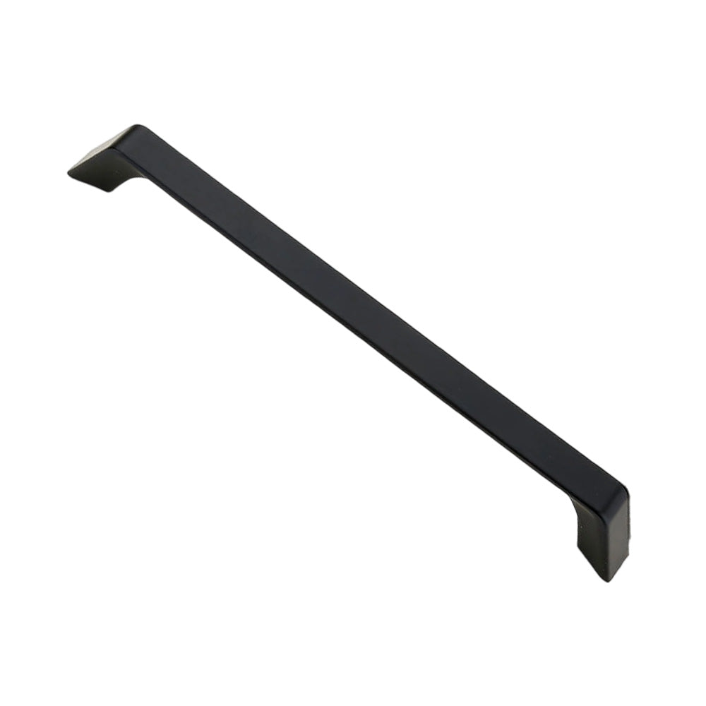 7-1/2”(192mm) Black Straight Bar Cabinet Pull Flat Bar Handle - VisitHardware