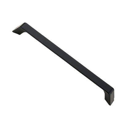 7-1/2”(192mm) Black Straight Bar Cabinet Pull Flat Bar Handle - VisitHardware