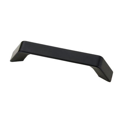 3-3/4”(96mm) Black Straight Bar Cabinet Pull Flat Bar Handle - VisitHardware
