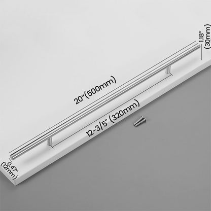 320mm Brushed Stainless Steel Bar Pull - Size