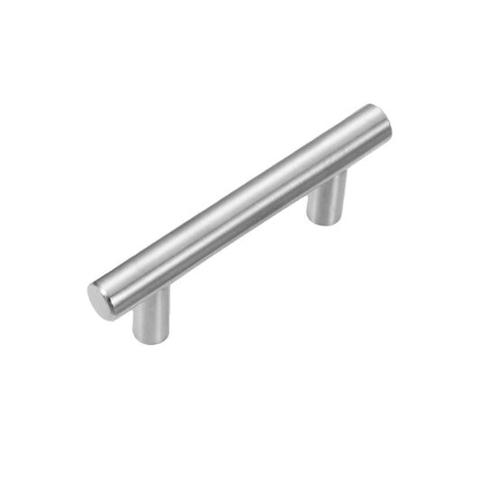 Brushed Stainless Steel Bar Pull – Silver Cabinet Handle(+9 sizes)