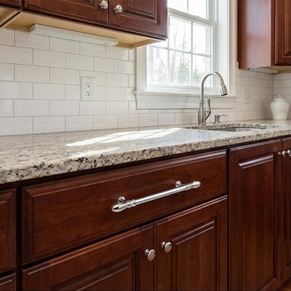 Chrome Plated Brass Bar Cabinet Pull