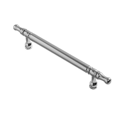 128mm Classic Nickel Bar Cabinet Pull - VisitHardware