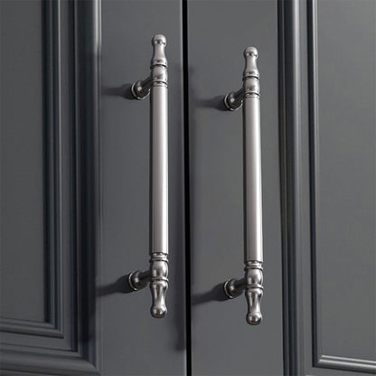 Classic Nickel Bar Cabinet Pulls - VisitHardware