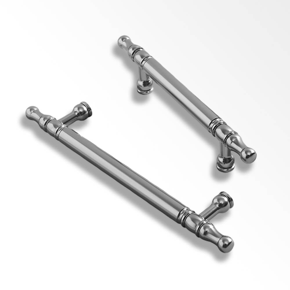 Classic Nickel Bar Cabinet Pulls - VisitHardware