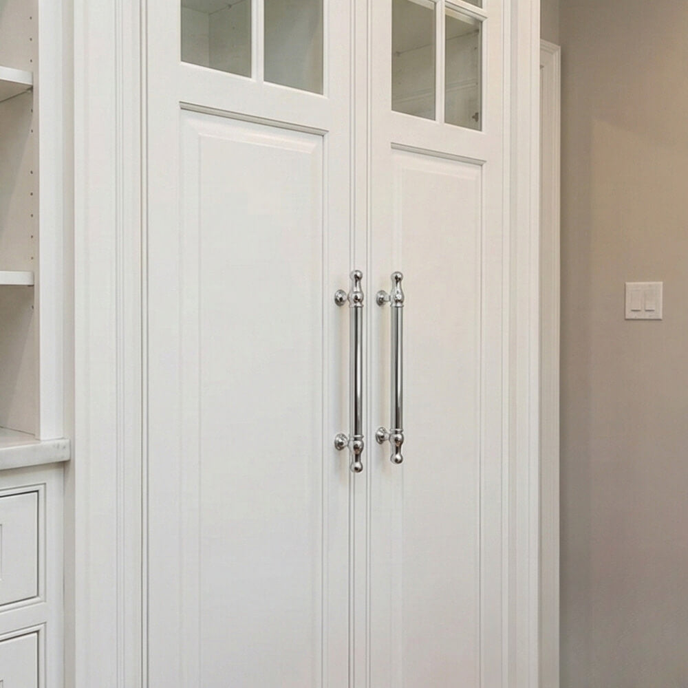Classic Nickel Bar Cabinet Pulls