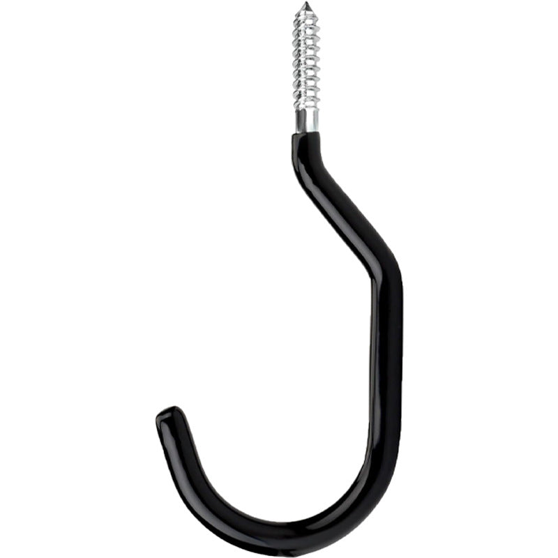 Black Multi-Purpose Heavy Duty Metal Storage Hooks