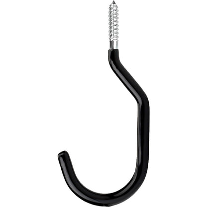 Black Multi-Purpose Heavy Duty Metal Storage Hooks