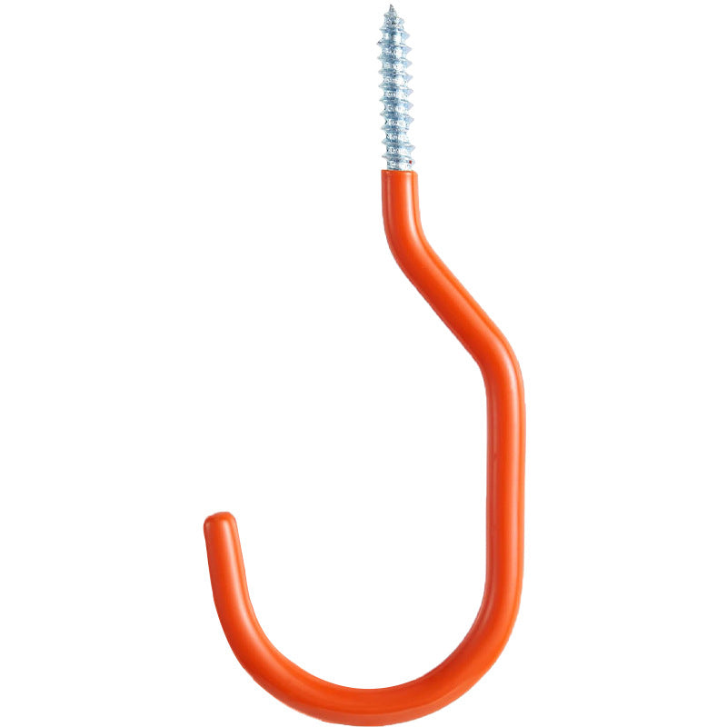 Orange Multi-Purpose Heavy Duty Metal Storage Hooks