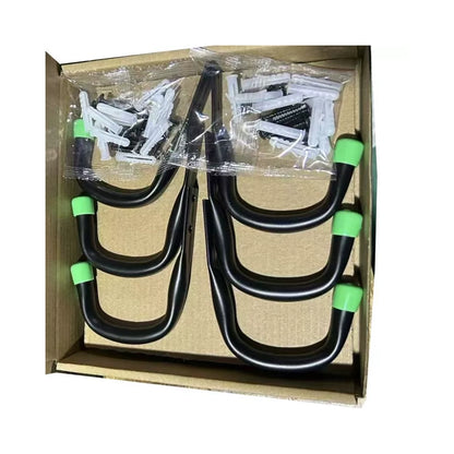 Green Heavy Duty J Hooks for Garage Wall Storage