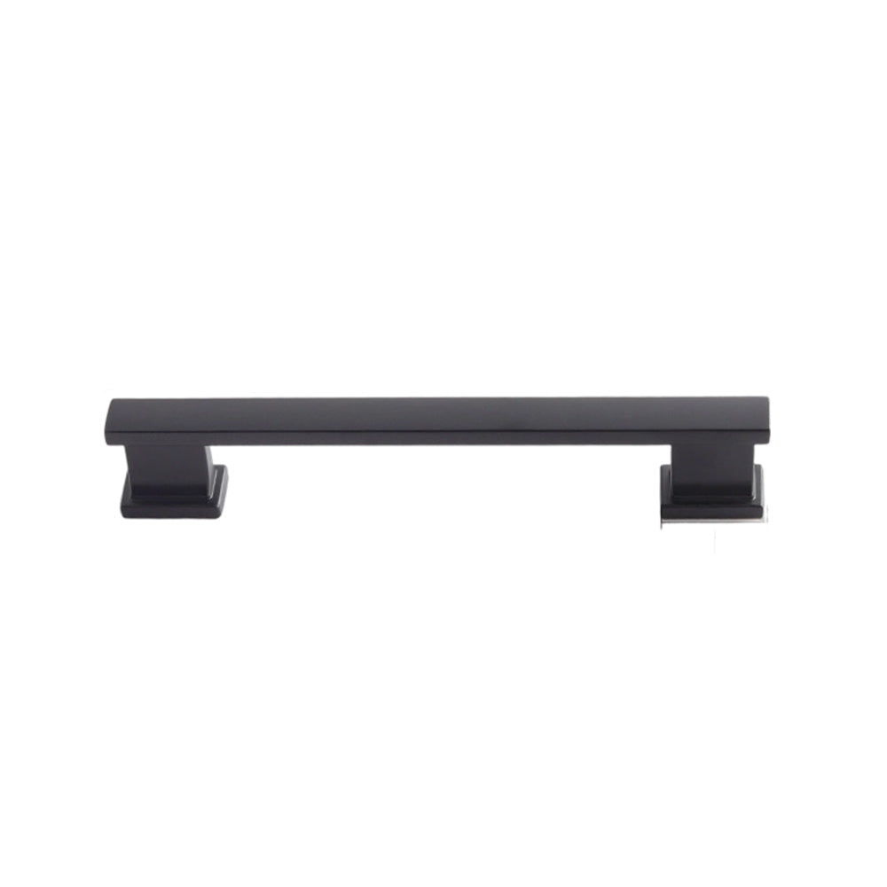 5" (128mm) Matte Black Cabinet Pull 