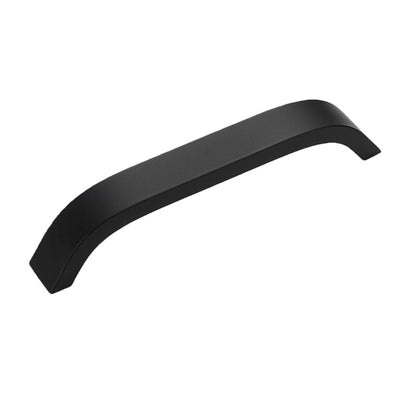 5"(128mm) Matte Black Curved Cabinet Pull - VisitHardware