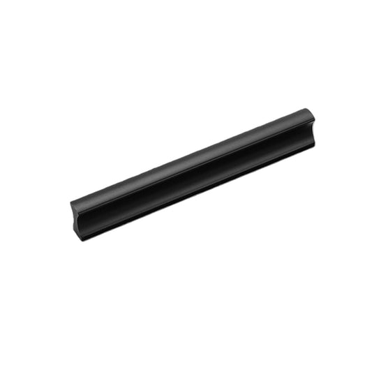 3-3/4" (96mm) Matte Black Slim Cabinet Pull - VisitHardware