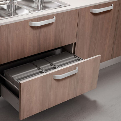 Matte White Curved Cabinet Pulls - VisitHardware