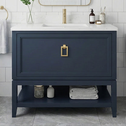 Natural Brass Square Pendant Cabinet Pull - VisitHardware