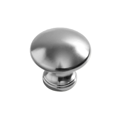 Polished Nickel Single Hole Cabinet Knob