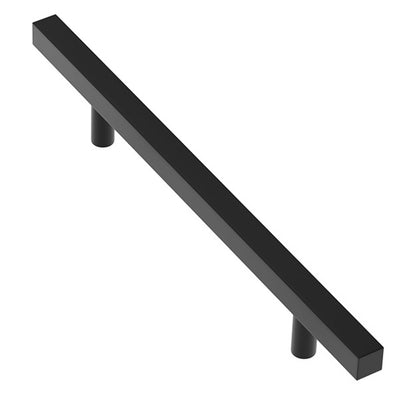 160mm Square T-Bar Cabinet Pulls Size