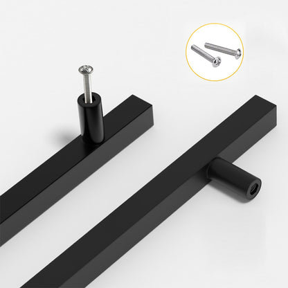 Square T-Bar Cabinet Pulls