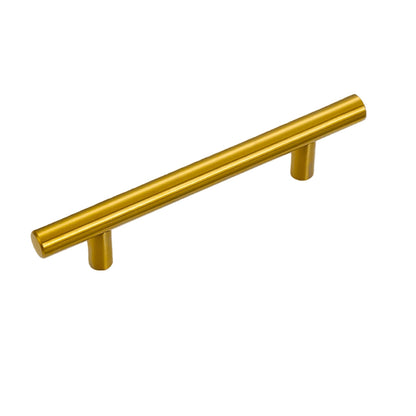 96mm Titanium Gold Stainless Steel Bar Pull - VisitHardware